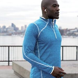 SODO Apparel Elevate Quarter Zip Workout Shirt Pullover Size XL